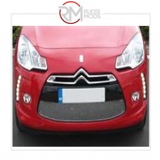 Zunsport Citroen DS3 2008-2010 Front BLACK Lower Grille Without Chrome ZCT30208blk